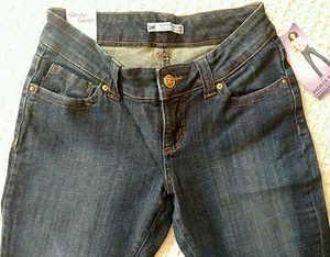 Women's Lee Slender Secret Low Waist Midrise Boot Cut Stretch Jeans Size 8S NWT - Picture 1 of 7