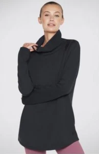 Skechers Women Skechers Solid Cloud Tunic Black Size M - Picture 1 of 2