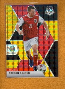 Stefan Lainer 2021 Panini Mosaic UEFA Euro Choice Black Gold Prizm #4 Austria /8 - Foto 1 di 2