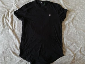 G-Star RAW Herren T-Shirt, Gr. S, Schwarz, Baumwolle(BIO), - Foto 1 di 4