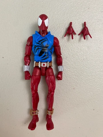 Marvel Legends Scarlet Spider Ben Riley Spider-Man Retro Vintage Wave Cover