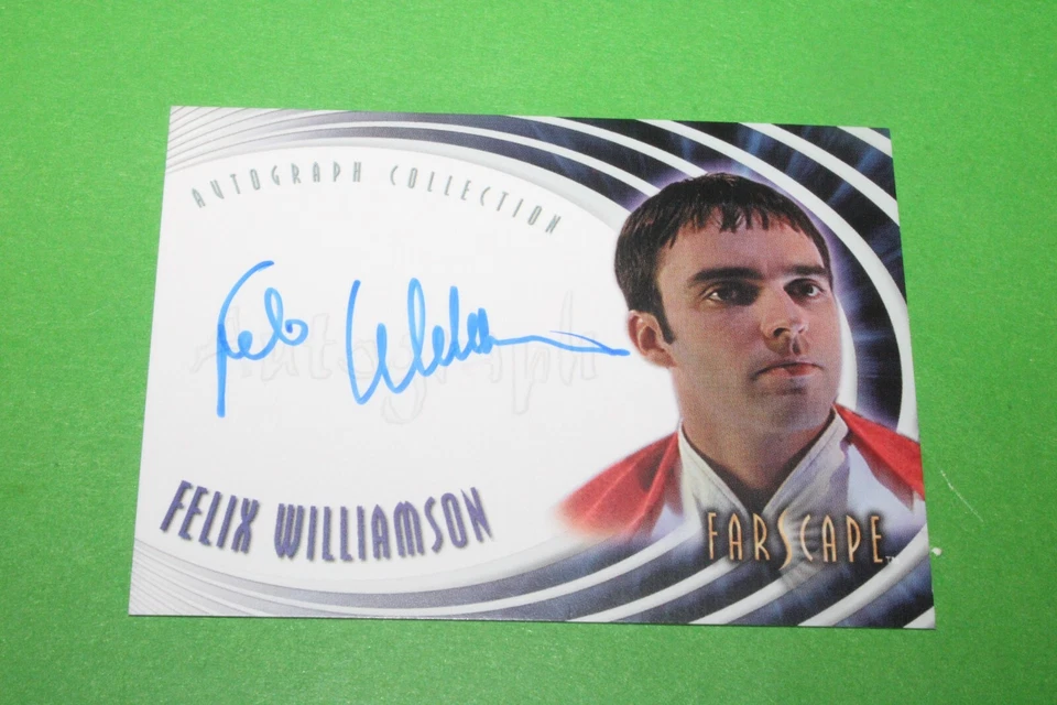 2004 Farscape через червоточину Феликс Уильямсон автограф вставить карта A42 - Изображение 1 из 4