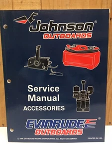 NOS OMC Evinrude Johnson Outboard Service Manual for Accessories #507129 - Foto 1 di 7