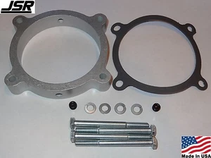 11-17 Mustang GT 5.0 Throttle Body Intake Spacer Plate 3/4in x 85mm Nitrous NPT - Bild 1 von 1