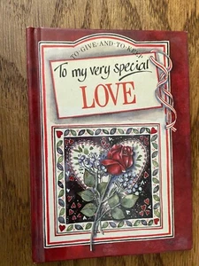 Exley To My Very Special Love Book 4,5"" x 6"" Seite 28 gefüllte Liebesgedichte und Pictu - Bild 1 von 2