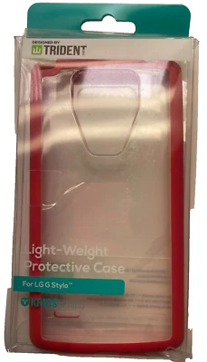Trident Krios Serie Custodia per LG G Stylo, Rosso - Immagine 1 di 4