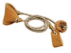 Shepherd Sling, Survival Gear Made in the USA with Kevlar Thread & Bison Leather