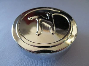 03-3002 NORTON DOMINATOR 2 1/2" CURLY N CHROME FUEL GAS PETROL TANK CAP *** - Picture 1 of 1