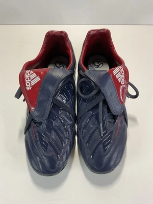 Adidas Predator TRX FG 2008 Football Soccer Cleats Blue/Red Size US8 Men’s - Image 1 of 4
