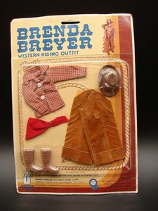 Muñeca Unger Toys Brenda Breyer #502 traje de equitación occidental nuevo en caja - Imagen 1 de 3