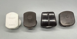 4 Vintage Bakelit UK 3 Pin Stecker Retro MK Contactum Lundberg Crabtree - Bild 1 von 16