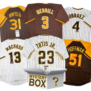 Autographed/Signed San Diego Baseball Jersey Mystery Box PSA JSA or Beckett COA - Picture 1 of 1