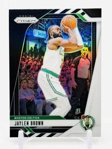JAYLEN BROWN - SP "PANDA" Black White Prizm - 2024-25 Panini Prizm CHINA CELTICS - Picture 1 of 2