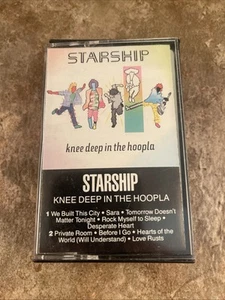 Starship Knee Deep in the Hoopla Cassette Tape Pop Rock Record Bar 1986 BXK15488 - Picture 1 of 3