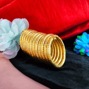 Indisch Vergoldet Kundan Stein Bollywood Bribal Armreifen Hochzeit Schmuck 1pcs - Bild 1 von 3