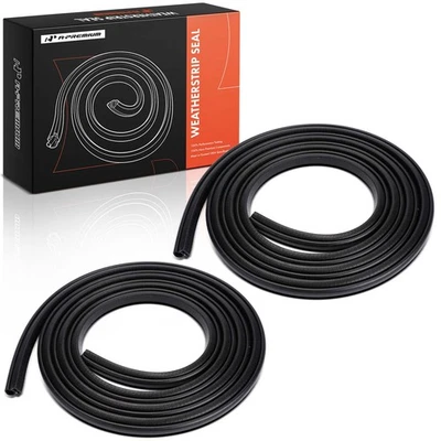 A-Premium 2Pcs Rear Door Weatherstrip Seal for Chevy GMC K2500 C2500 C1500 C2500 - Image 1 of 4