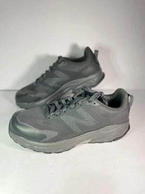 New Balance® Men's 10 Fresh Foam 510v6 Trail Running Shoes in Black/Grey - Image 1 of 4