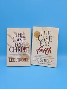 The Case for Christ & The Case for Faith Lee Strobel Christian Paperbacks - Picture 1 of 16