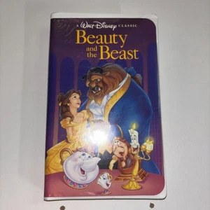RARE Walt Disney's Beauty and The Beast VHS 1992 Black Diamond Classic - Picture 1 of 10