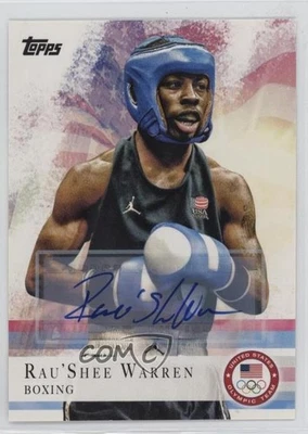2012 Topps US Olympic Team and Olympic Hopefuls Auto Rau'Shee Warren #2 Auto - Image 1 of 2