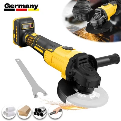 Winkelschleifer 125mm Trennschleifer Schleifmaschine Bürstenlos Für Dewalt 20V. - Bild 1 von 4