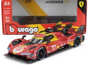 1/24 BURAGO - FERRARI - 499P 3.0L TURBO V6 TEAM FERRARI AF CORSE N 50 18-26312-5 - Foto 1 di 1