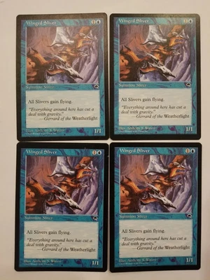 Tempest  MTG  Playset  Winged Sliver  Magic - Image 1 of 2