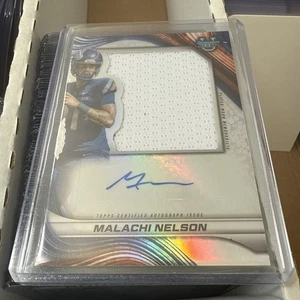 MALACHI NELSON 2024 Bowman Best U Patch AUTO Boise State - Picture 1 of 2