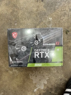 MSI GeForce RTX 3050 Gaming X 6G GDDR6 PCIE 4.0 ATX Video Card™ - Image 1 of 3
