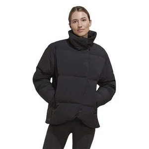 Neu mit Etikett $ 230 Adidas Big Baffle gefütterte Damen-Daunenjacke 2XL schwarz HN9934 - Bild 1 von 8