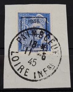 Lokal Frankreich 1944 Befreiungsaufdruck Paimbœuf gebraucht - Bild 1 von 1