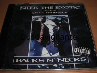  Neek The Exotic ‎– Backs N' Necks CD Large Professor NEW  - Image 1 of 2