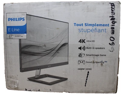 Philips 27" E Line 278E1A 4k Monitor - Image 1 of 4