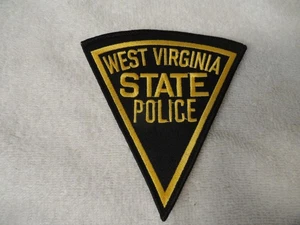WEST VIRGINIA STATE POLICE ARM PATCH New abt 4 1/2 x 4 1/4 inches - Picture 1 of 2