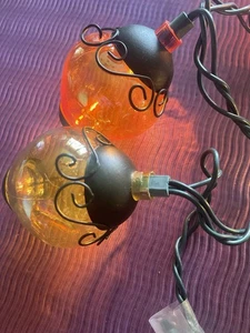 2 Pc.  Colored Strings Of Multi Color Lights  - Picture 1 of 7