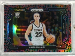 2024 Panini Prizm Draft Picks Caitlin Clark Snakeskin Prizm Variation Rookie SSP - Picture 1 of 10