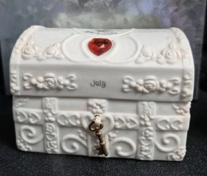 Caja de joyas Precious Moments para julio muy linda - Imagen 1 de 10