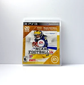NCAA Football 14 Walmart PlayStation 3 PS3 Mint Disc CIB Refurbished & Tested - Picture 1 of 5