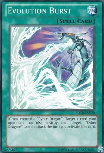 Evolution Burst - SDCR-EN020 - Common - Unlimited Edition - Lightly Played - Image 1 of 1
