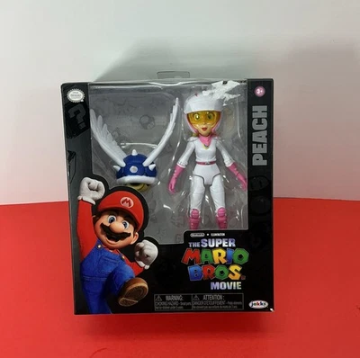 5-дюймовая экшн-фигурка The Super Mario Bros. Movie серия 2 Peach — новая - Изображение 1 из 4