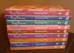 Boy Princess Vol 1-9 by Seyoung Kim English BL Yaoi Manga Set Net Comics - Picture 1 of 11