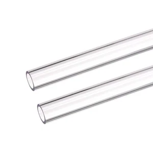 Tubo in PETG Duro Tubo 12mm ID 16mm OD 0,5m Lunghezza Trasparente 2pz - Afbeelding 1 van 7