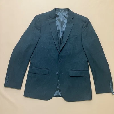 Van Heusen Flex Slim Fit Blazer Mens 40R Gray NWOT Business Suit Jacket Work - Image 1 of 4