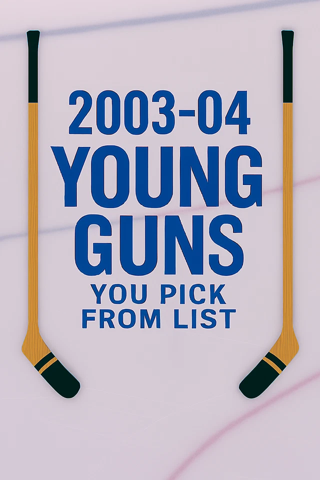 2003-04 Upper Deck Young Guns U-Pick From The List - Image 1 of 1