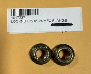 New NOS OEM Club Car Locknut 5/16-24 Hex Flange 1017237 2pk - Picture 1 of 1