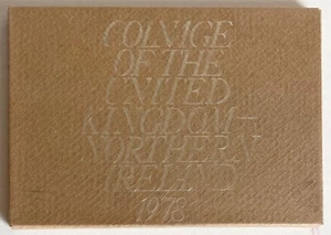 The Royal Mint Coinage of The United Kingdom and Northern Ireland 1978 Proof Set - Picture 1 of 4