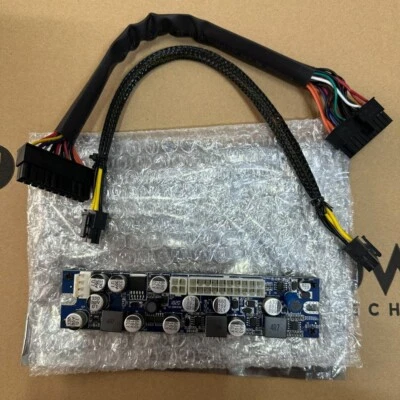 For ITX Motherboard 200W 19V DC Input Power Module with DC 20pin and 4pin Cable - Image 1 of 4
