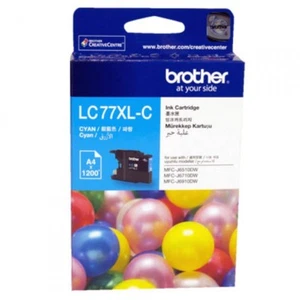 Brother Genuine LC-77XLC High Yield CYAN Ink For J6510DW J6710DW - 1,200 Pages - Picture 1 of 1