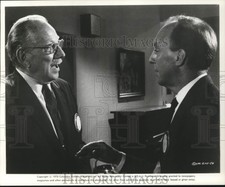 1970 Press Photo Melvyn Douglas & Conrad Bain in "I Never Sang for My Father"