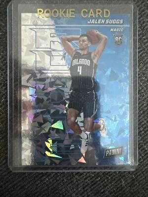 2021-22 Panini Player of the Day Cracked Ice Rookie /25 #55 Jalen Suggs Magic - Image 1 of 3